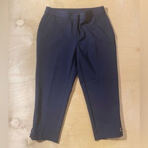 Rafaella Midnight Blue Cropped Trousers 10P (QS)